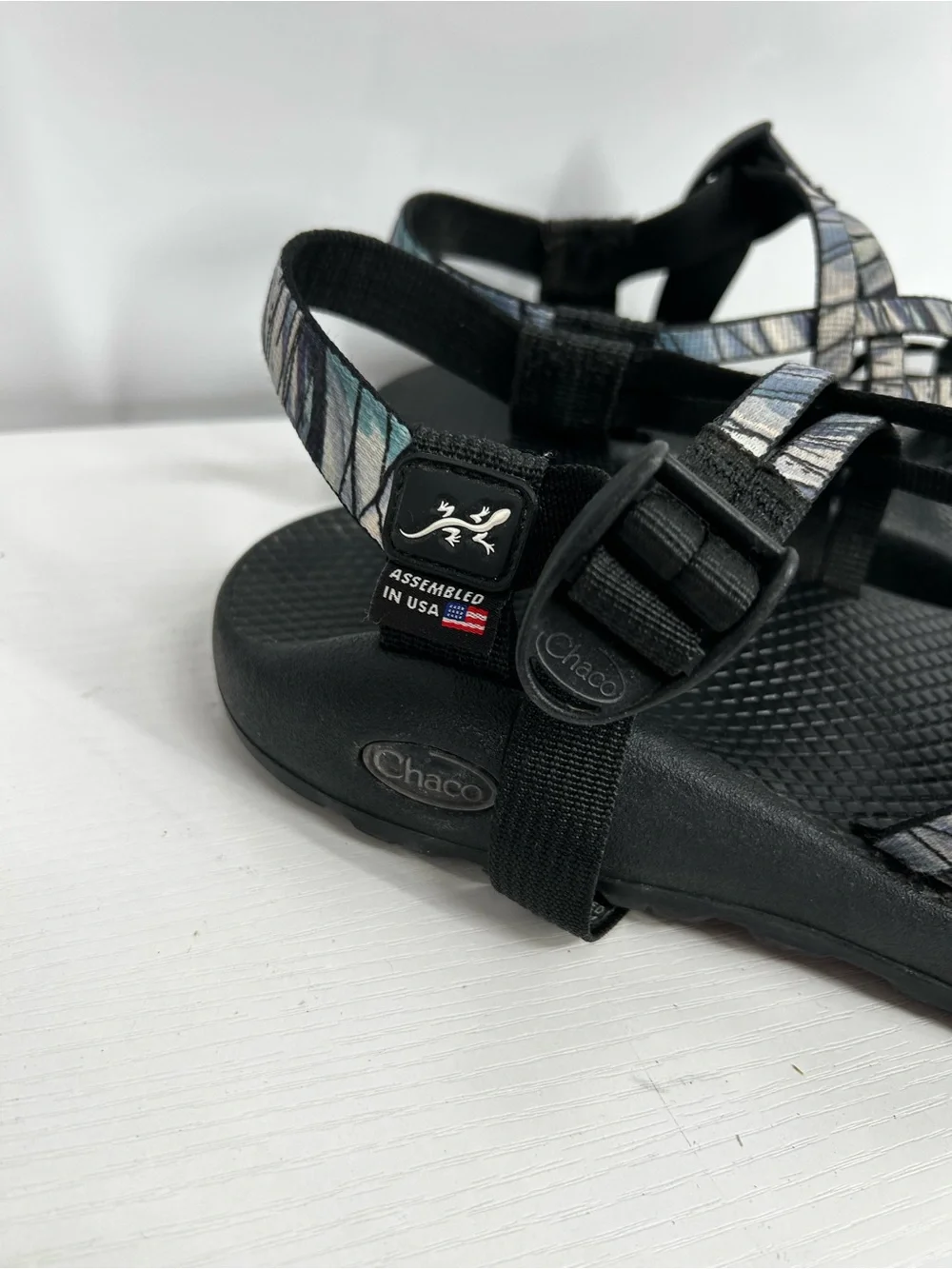 CHACO ZX/2 Sandals made in USA Blue 6 Womens